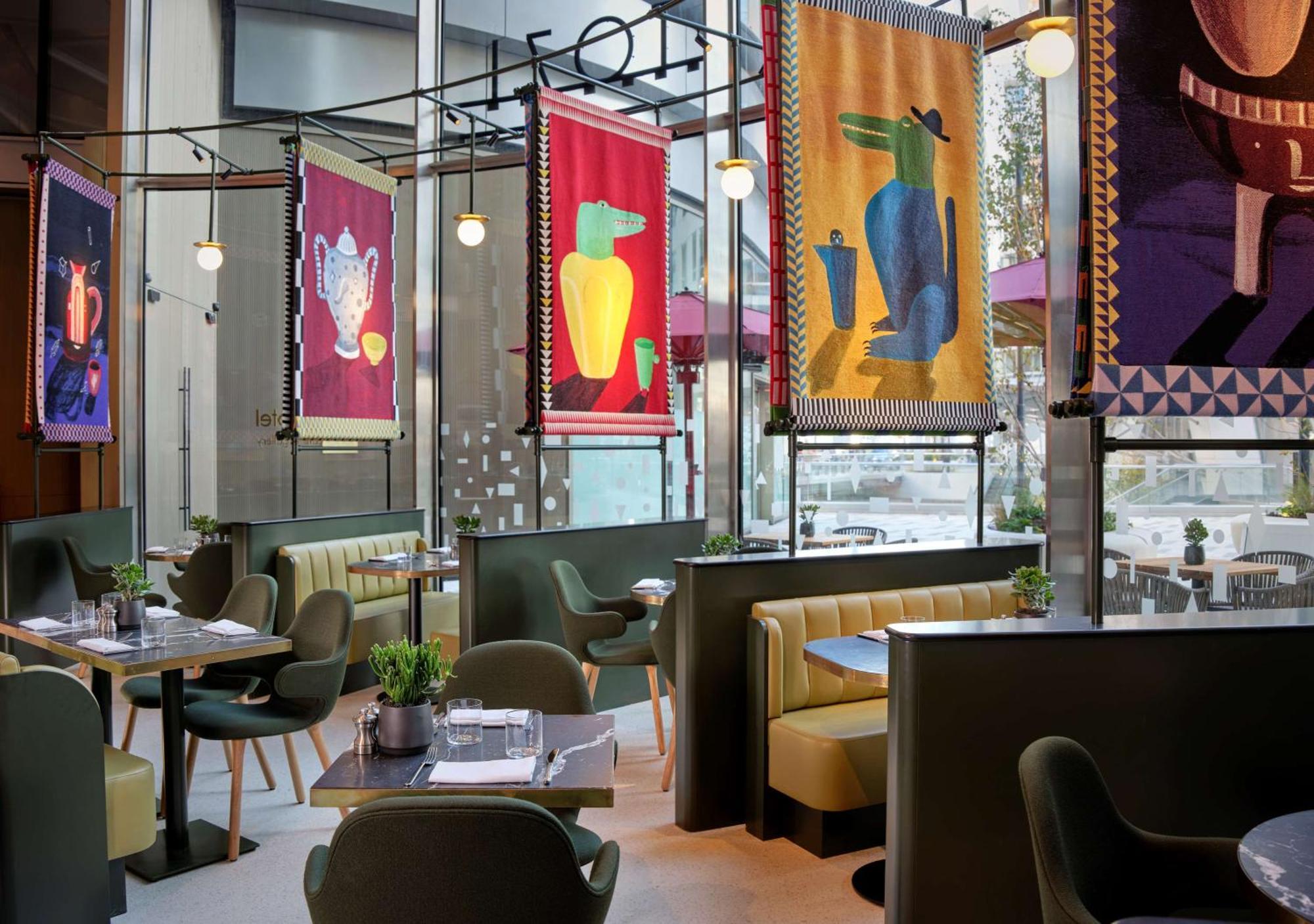 Art'Otel London Battersea Power Station, Powered By Radisson Hotels Extérieur photo Interior of the restaurant